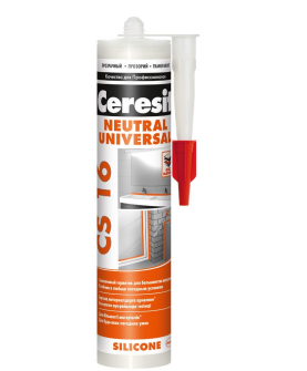 Герметик CERESIT CS16 280 мл нейтральний прозорий